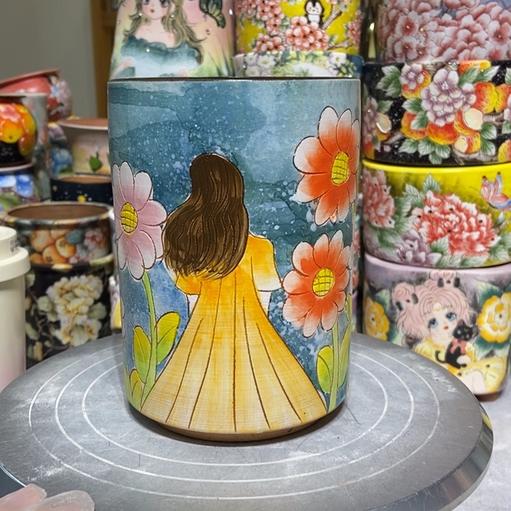 景德镇艺术手绘作品