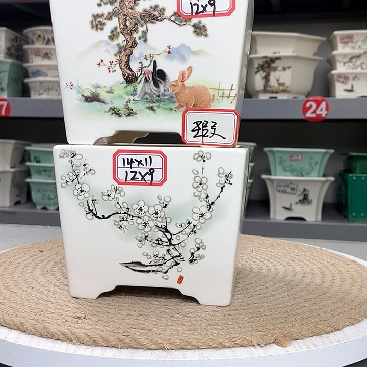 紫砂花盆紫砂花盆