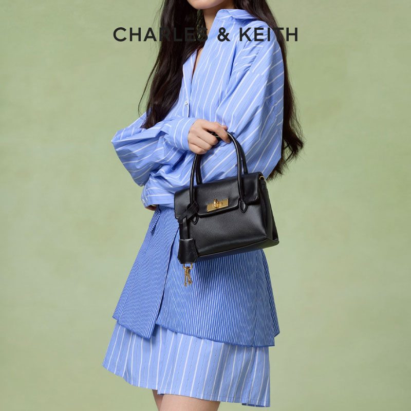 CHARLES & KEITH【商场同款】26春新款小号kerry邮差斜挎包30782769