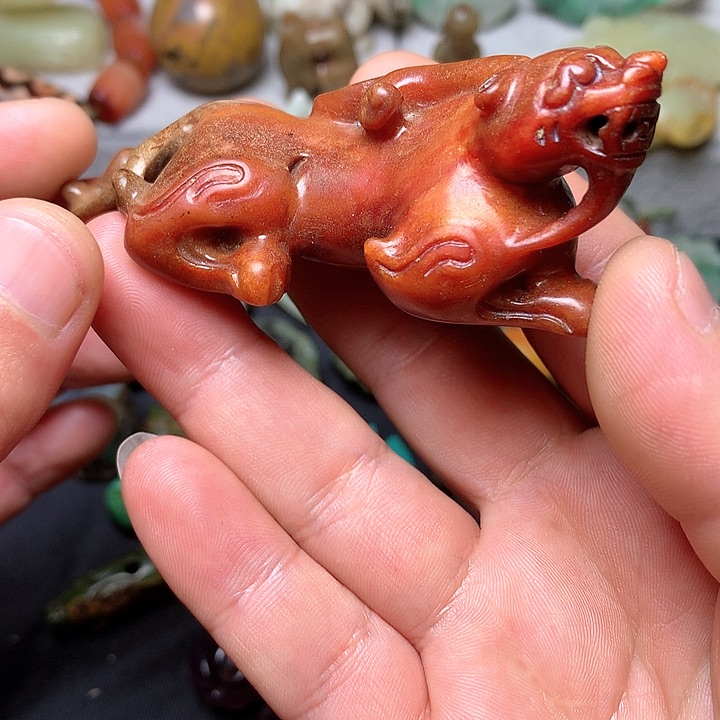 和田玉挂件未镶嵌晋*阁