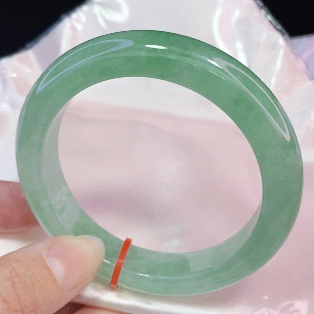 未镶嵌手镯翡翠56.1正圈