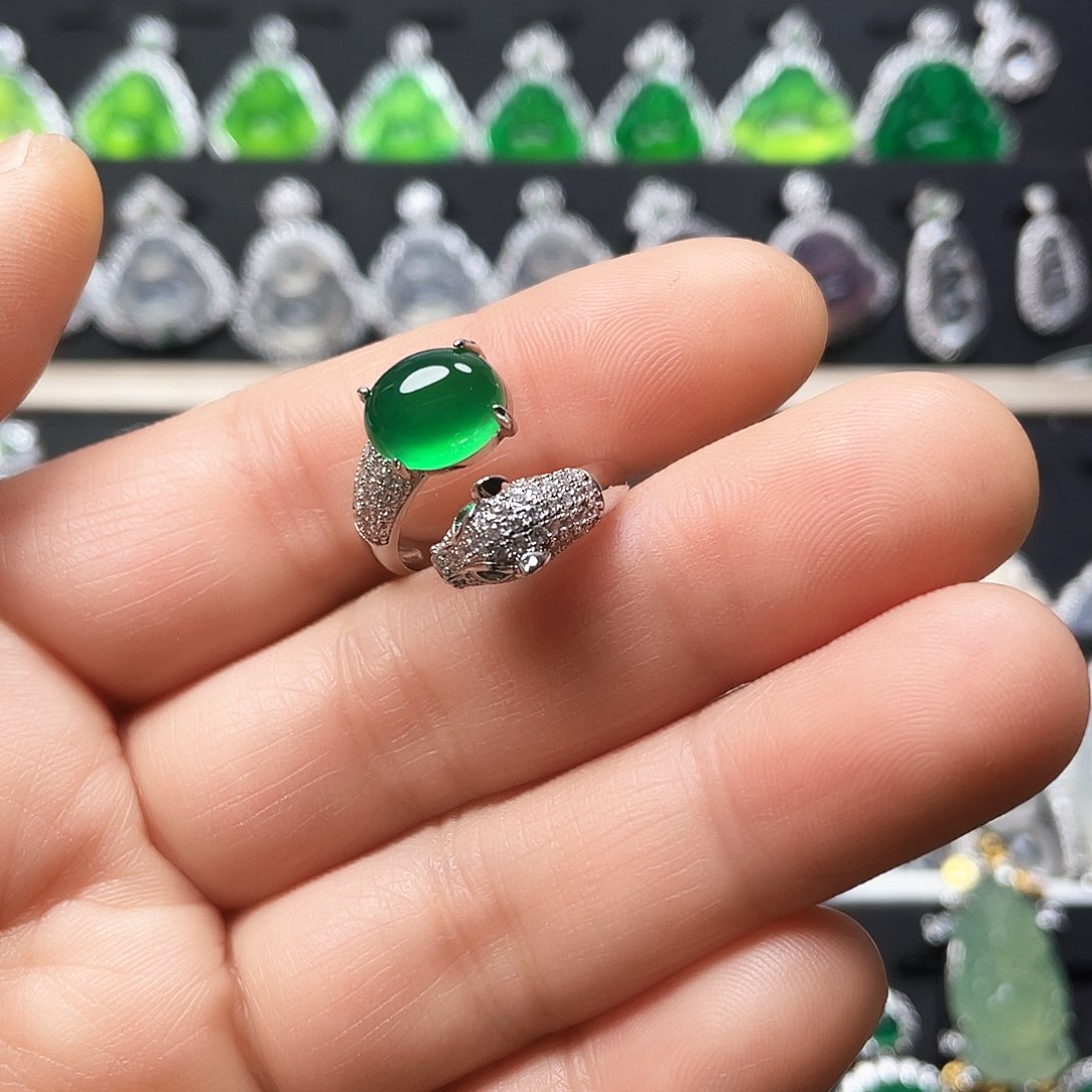 玛瑙/玉髓戒指合金