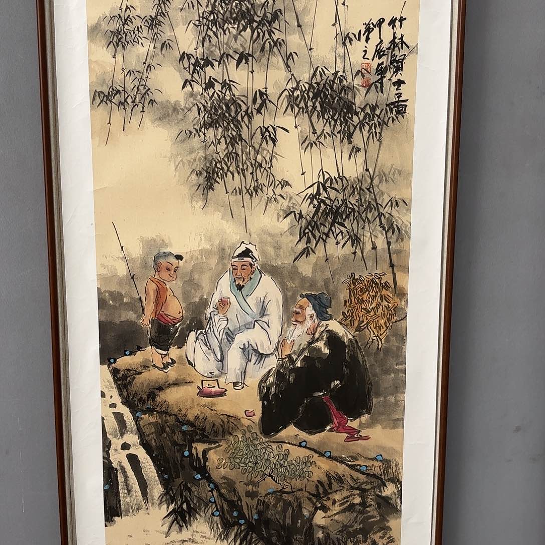 国画亲笔手绘原创