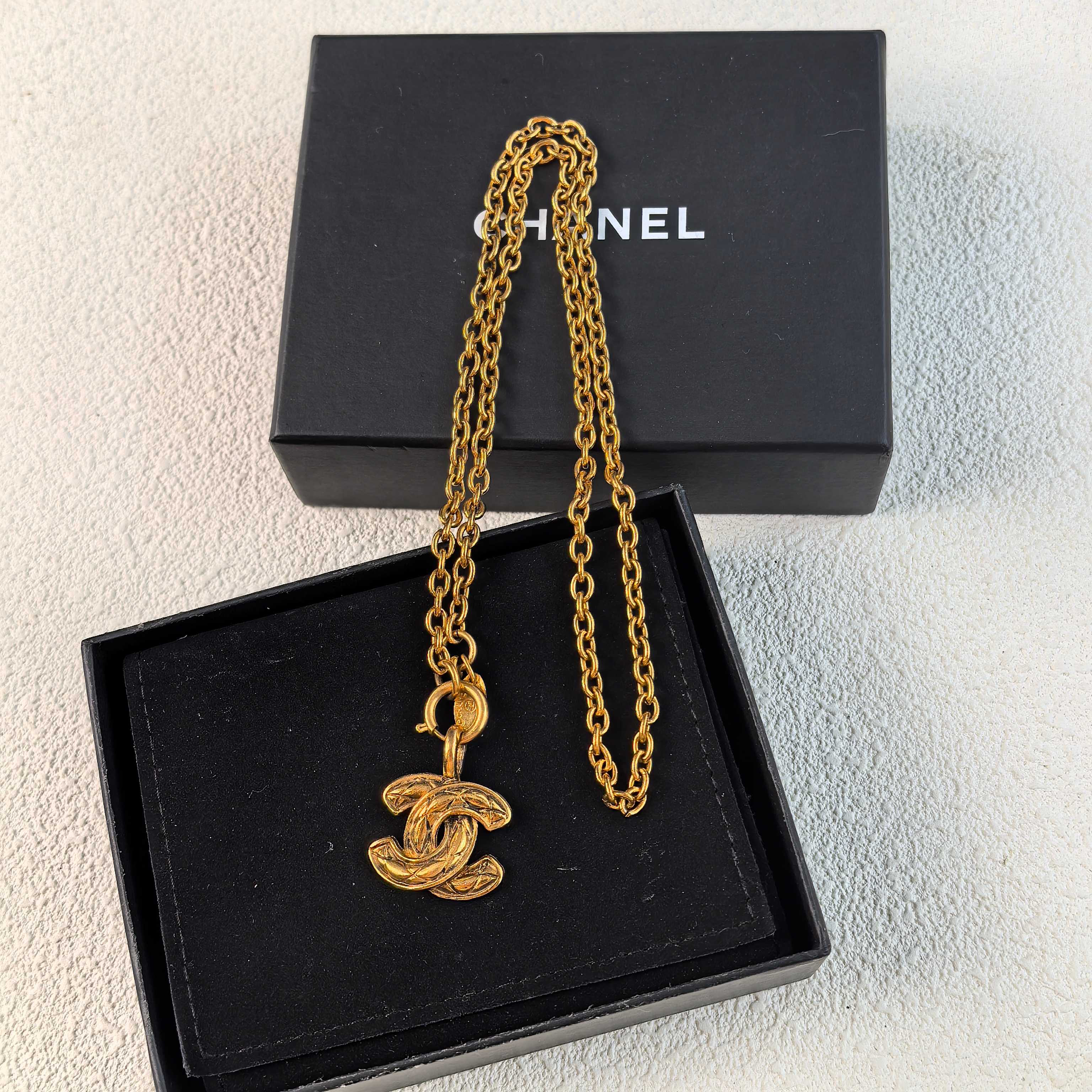 95新 Chanel/香奈儿 泡泡中古Chanel 大mini号小鸟项链