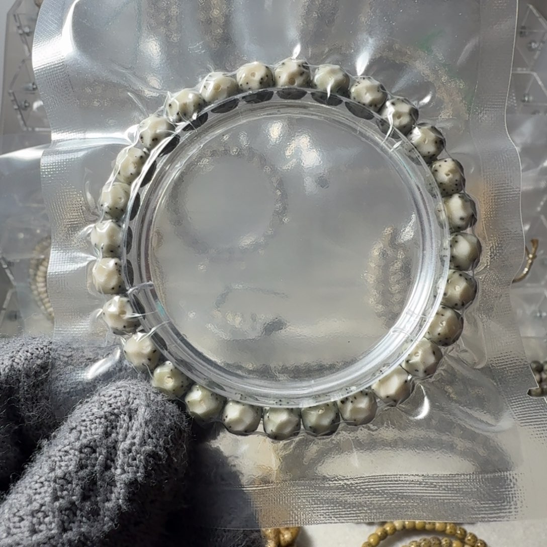 星月菩提手串J*N青花大留白