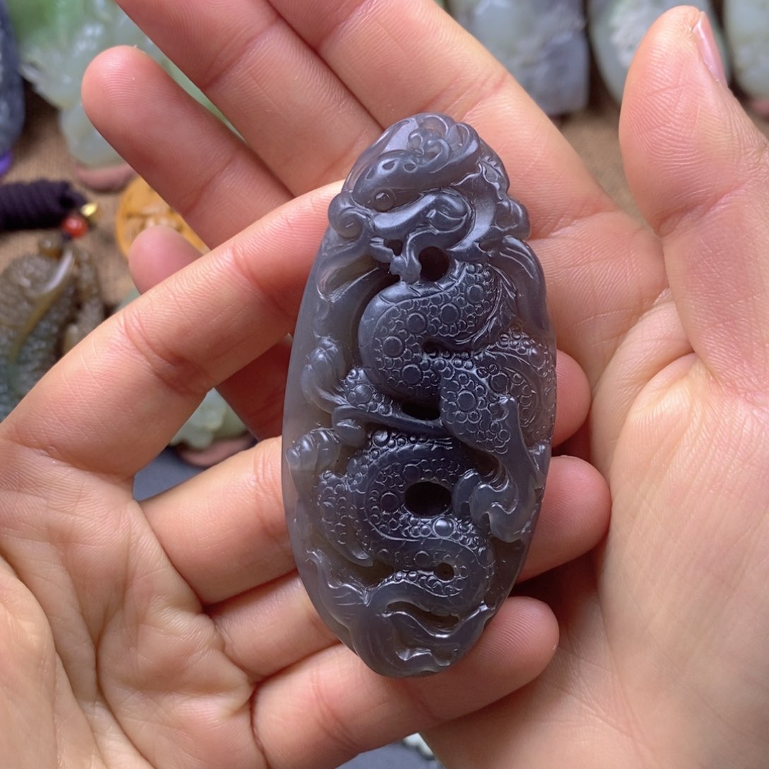 未镶嵌和田玉挂件