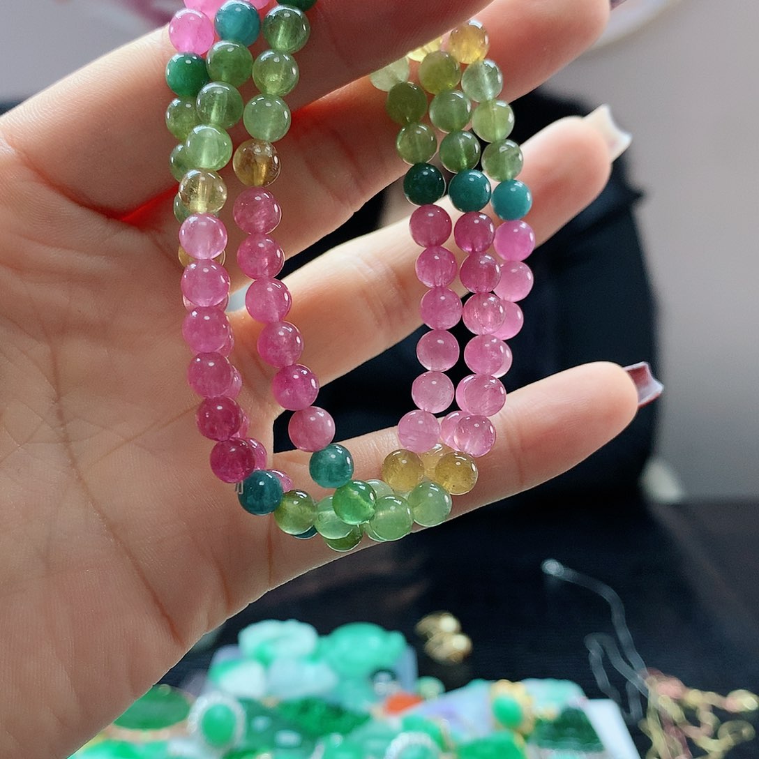 【闪购商品】碧玺手链未镶嵌，