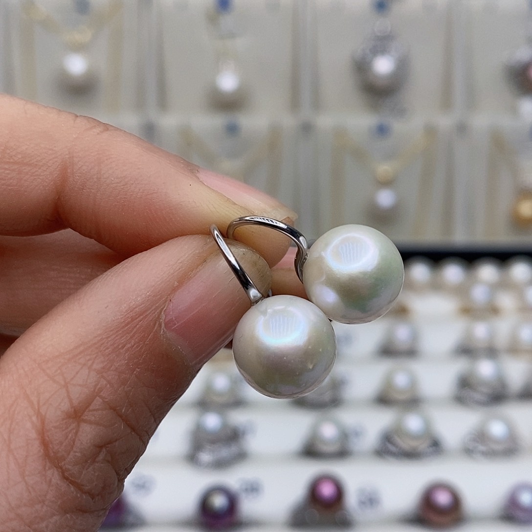 淡水珍珠颈饰银S925镶嵌