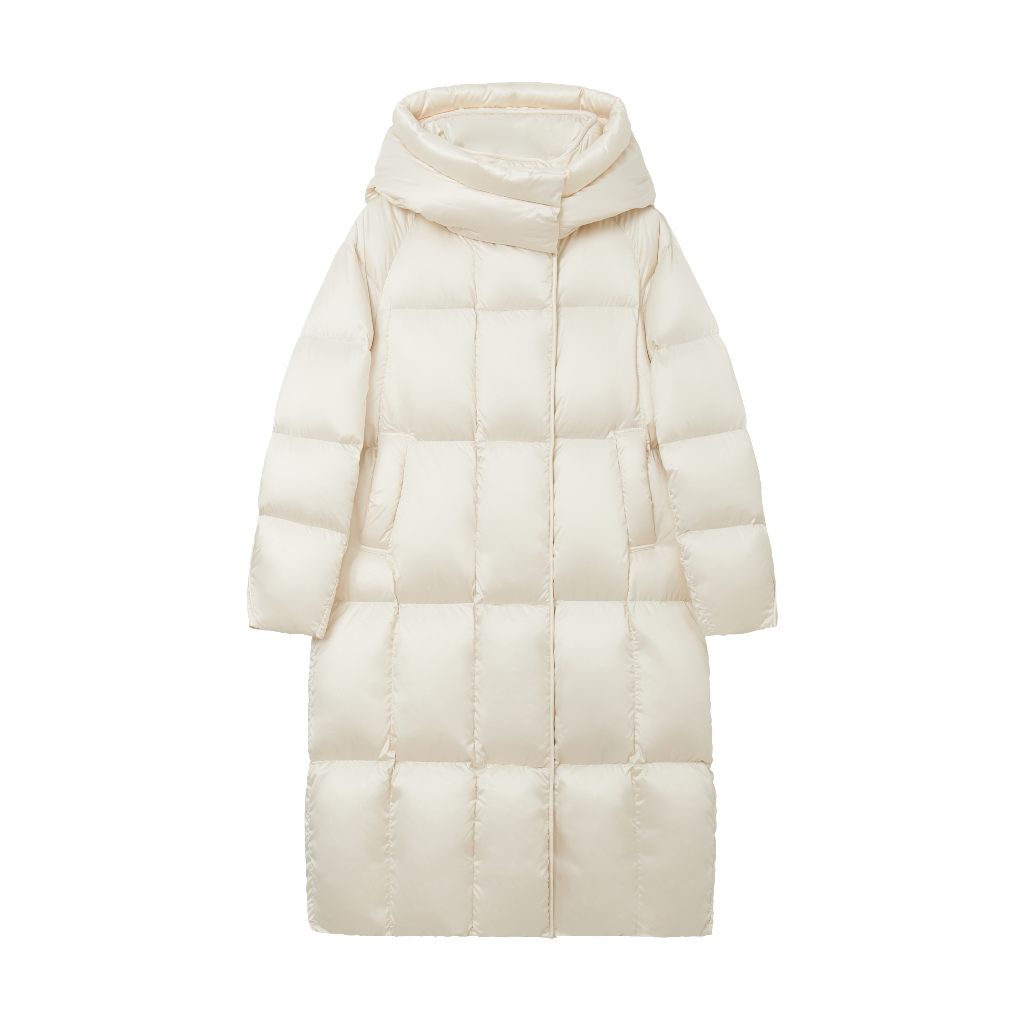 【你的岚朋友】新国标95白鹅绒保暖冬季磁吸长款羽绒服女259066