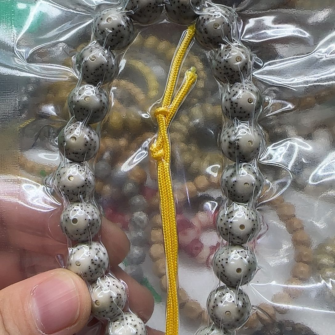 星月菩提手串264高端卡姿兰大眼睛11圆手持龙蛋
