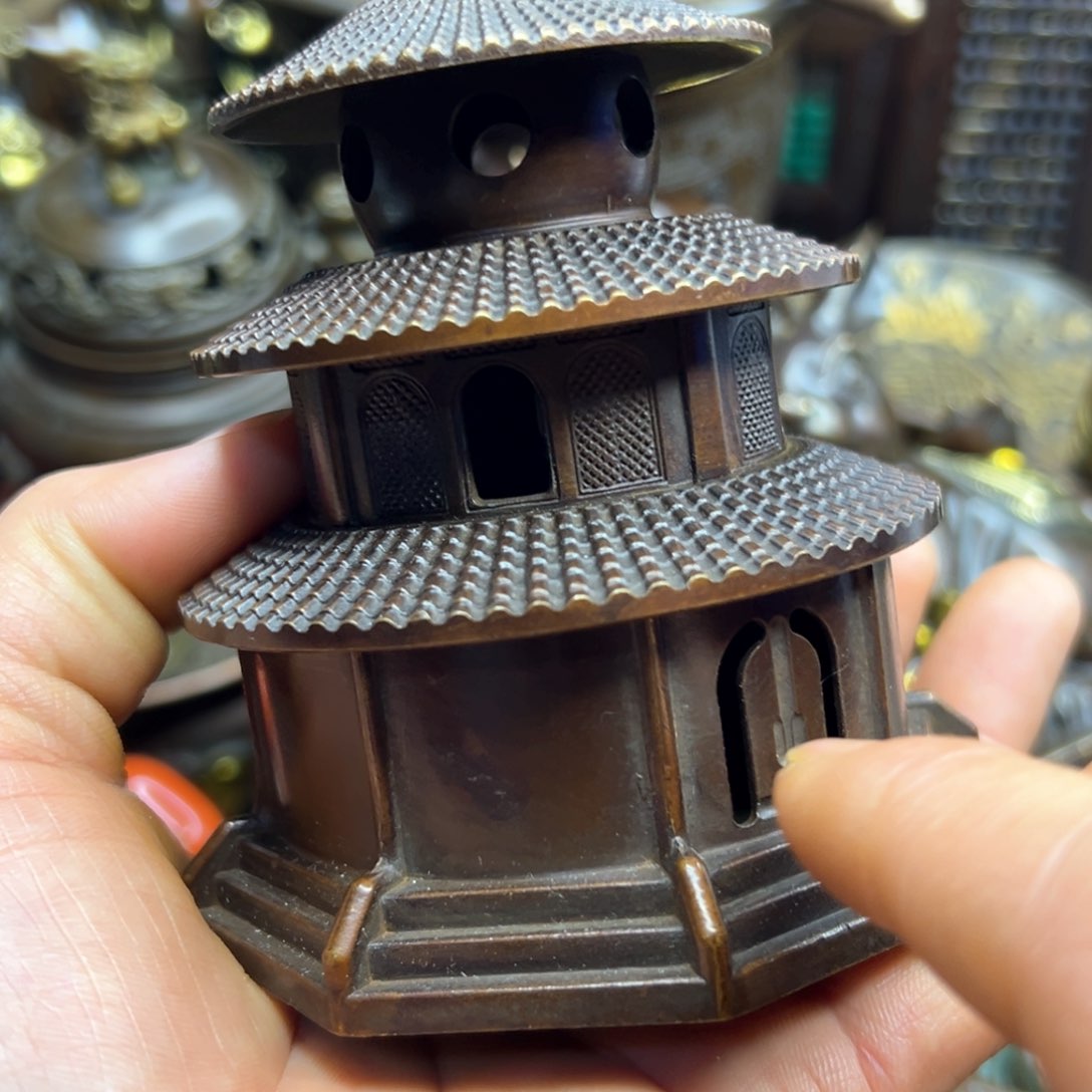 铜摆件欢迎欢迎你