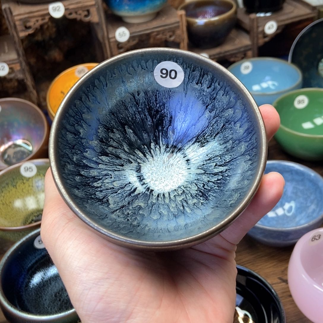 茶盏百花绽放主人杯