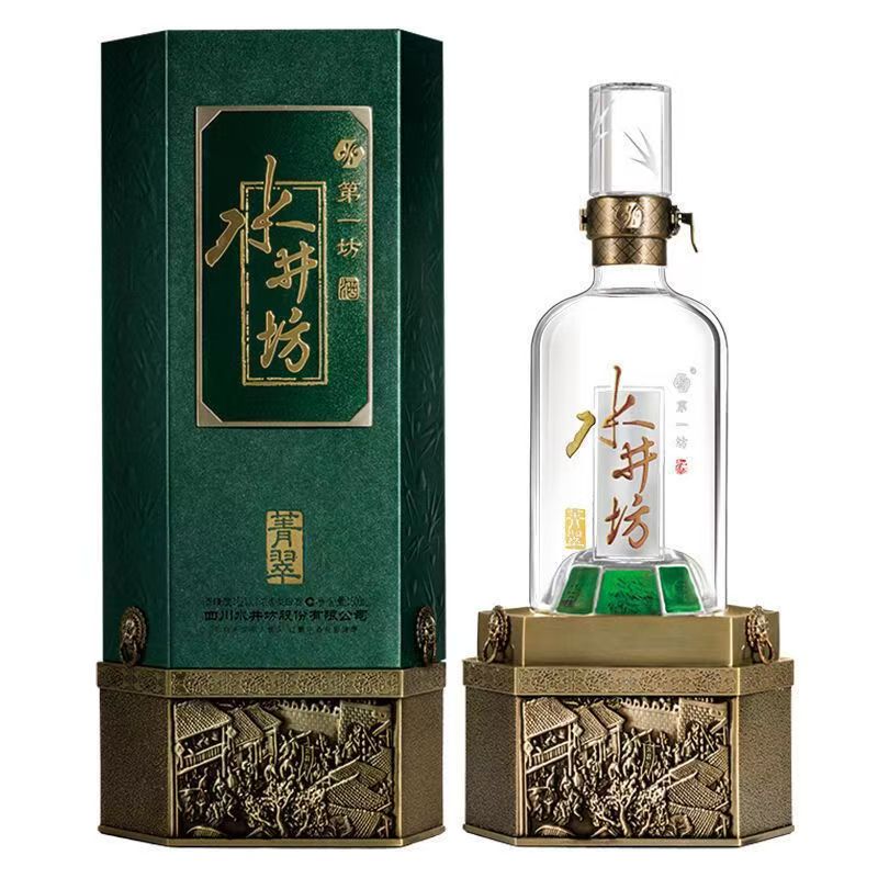 水井坊 第一坊酒【小玉专属】水井坊菁翠（带盒正装）单瓶装52度500ml