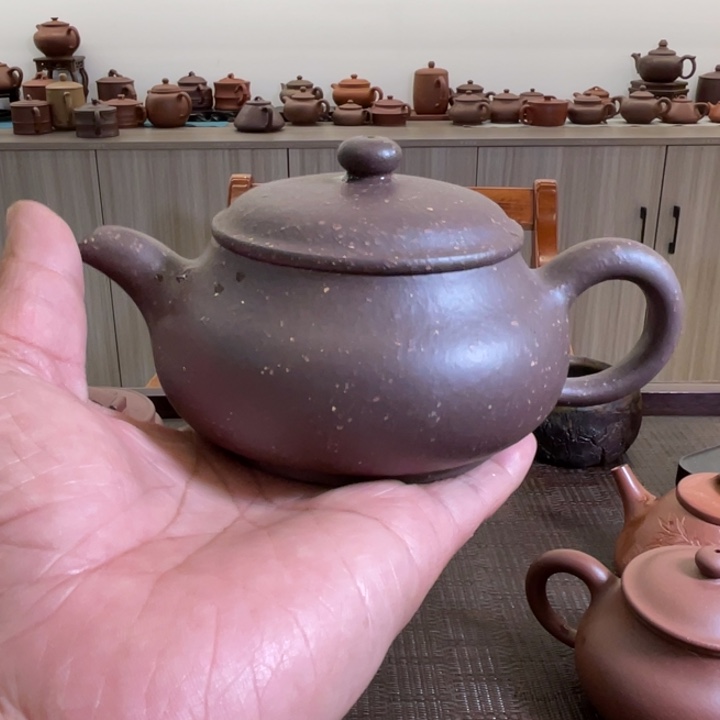 紫泥茶壶沙皮清260毫升