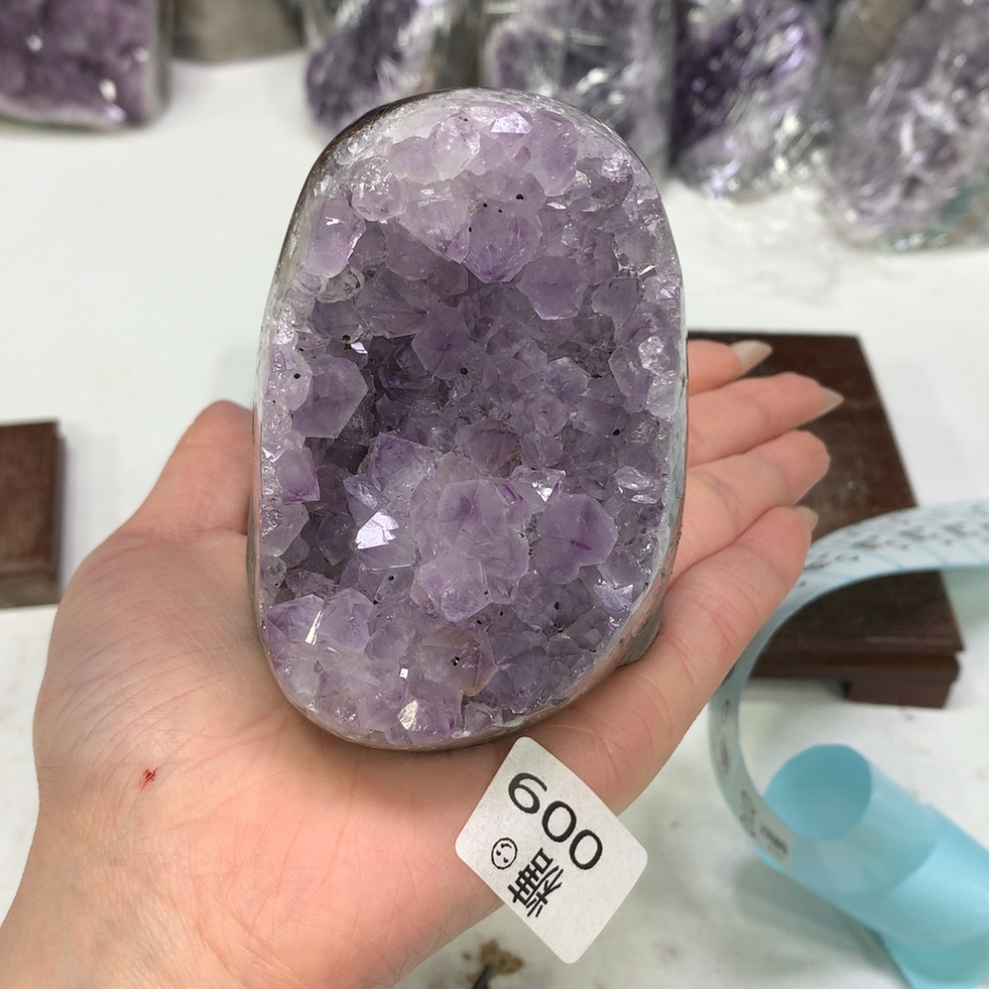 紫晶摆件未镶嵌水晶
