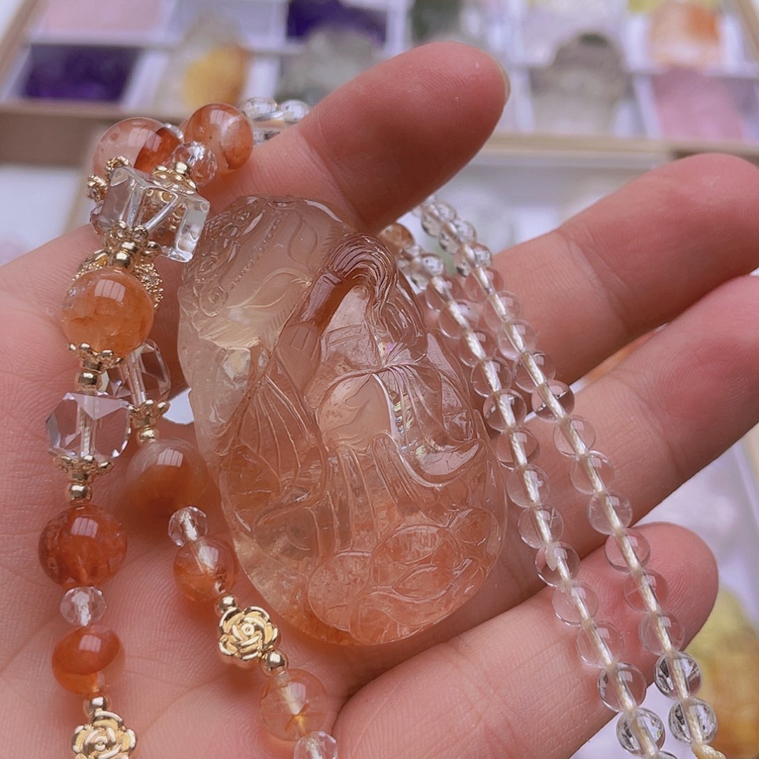 未镶嵌吊坠(不含链)水晶V***.