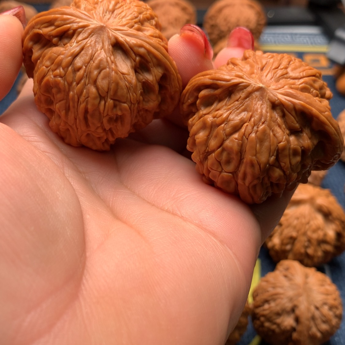 【闪购商品】把件文玩核桃【****】磨盘44