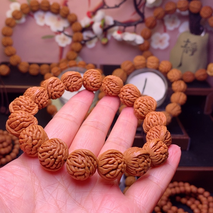 桃核手串龙纹桃核1