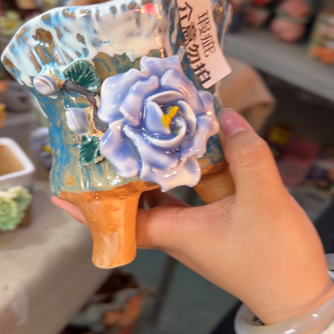 花盆，爱退款拉黑满20发货瑕疵