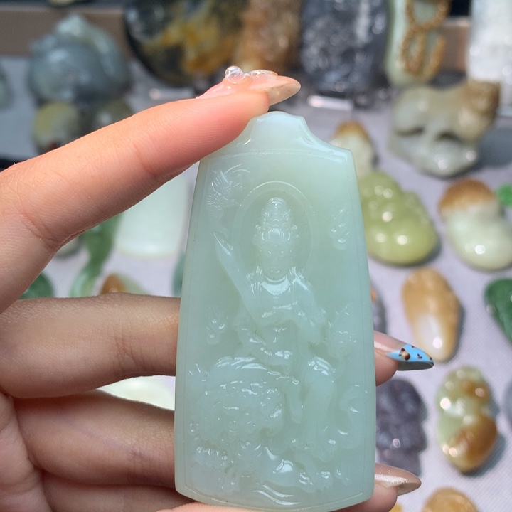 和田玉挂件未镶嵌