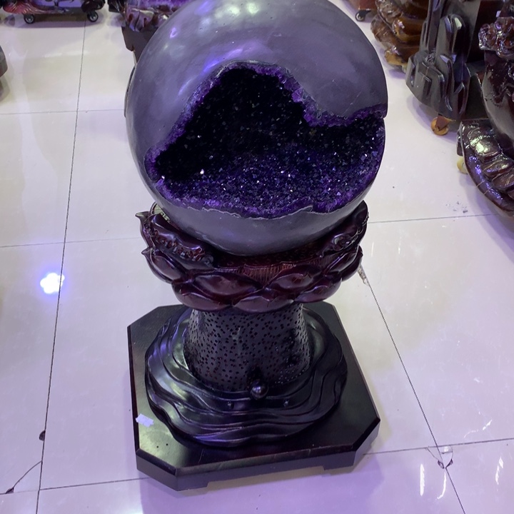 紫晶大型摆件（非配饰）未镶嵌无t