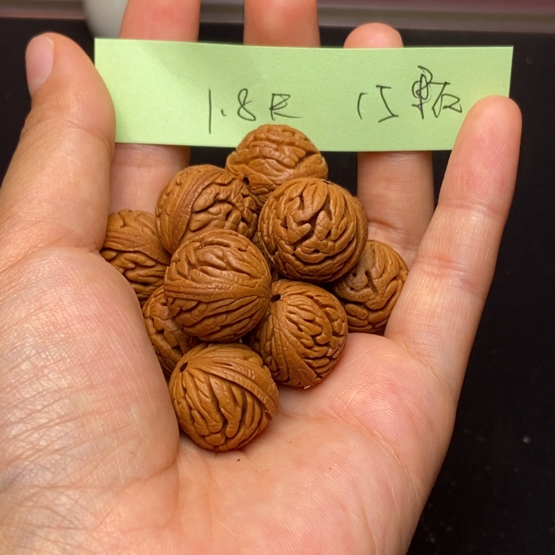 桃核手串秦岭龙纹桃核2