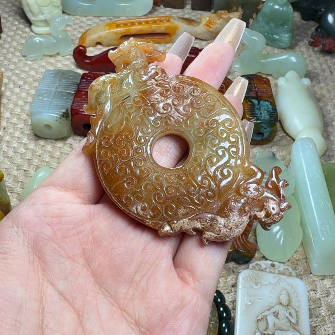 吊坠白玉菩提挂件