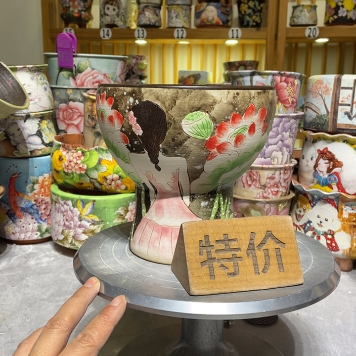 景德镇艺术手绘作品