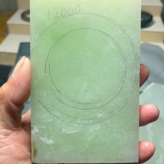 悠***姑和田玉未镶嵌手镯定制