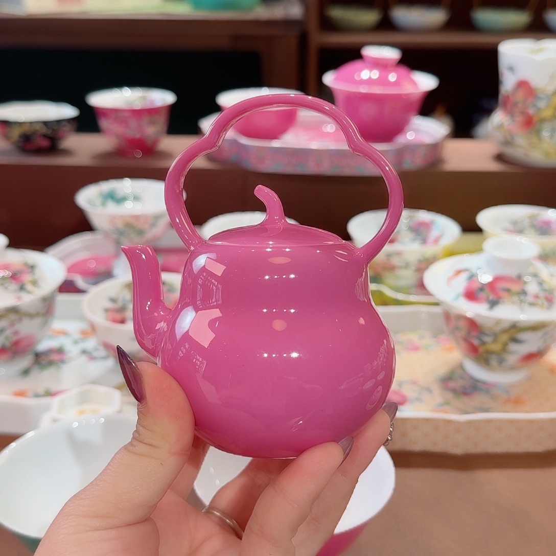 珐琅彩主人杯茶具套装