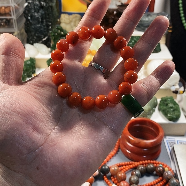 手链合金南红玛瑙