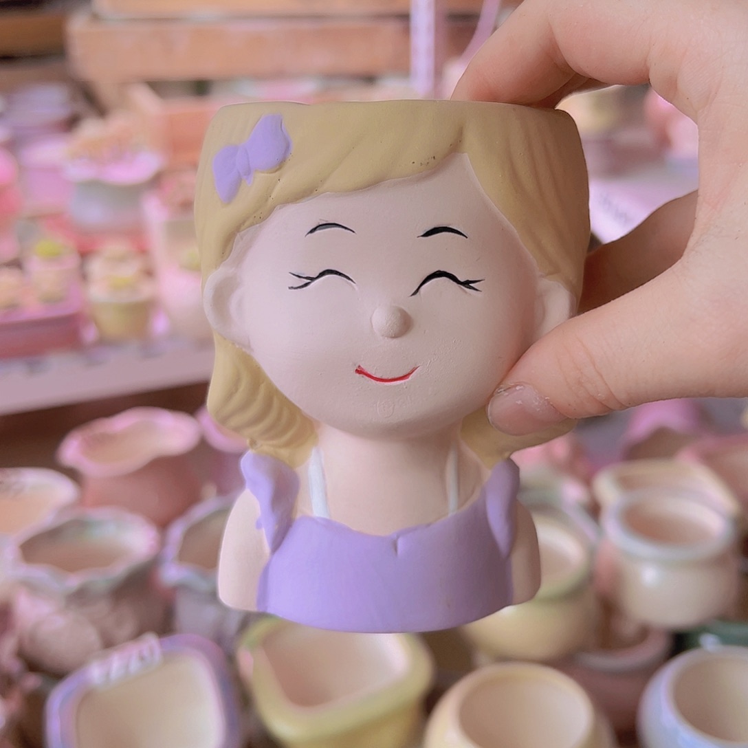 陶瓷花盆当场满12包邮