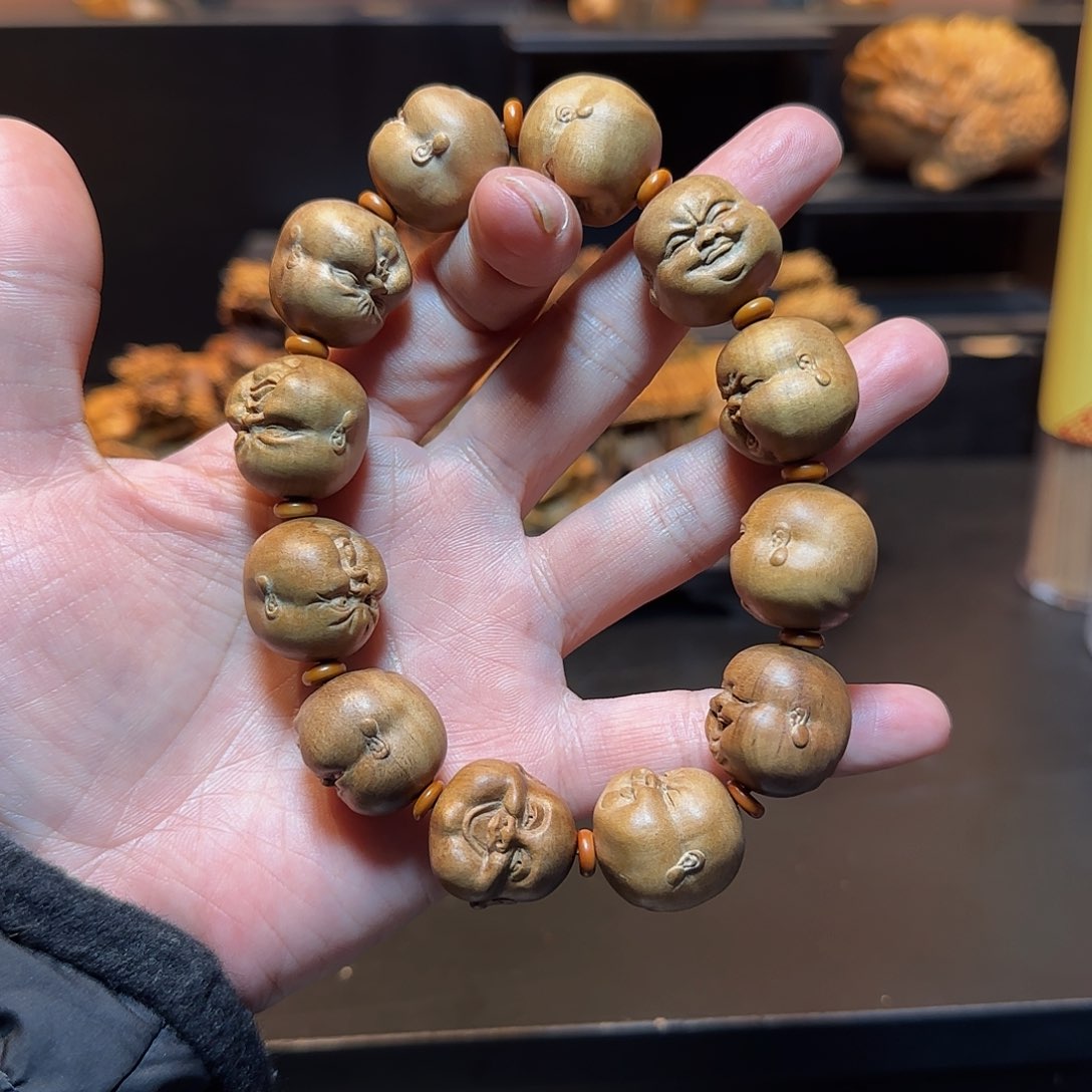 檀香木用****1印度老山檀香手串