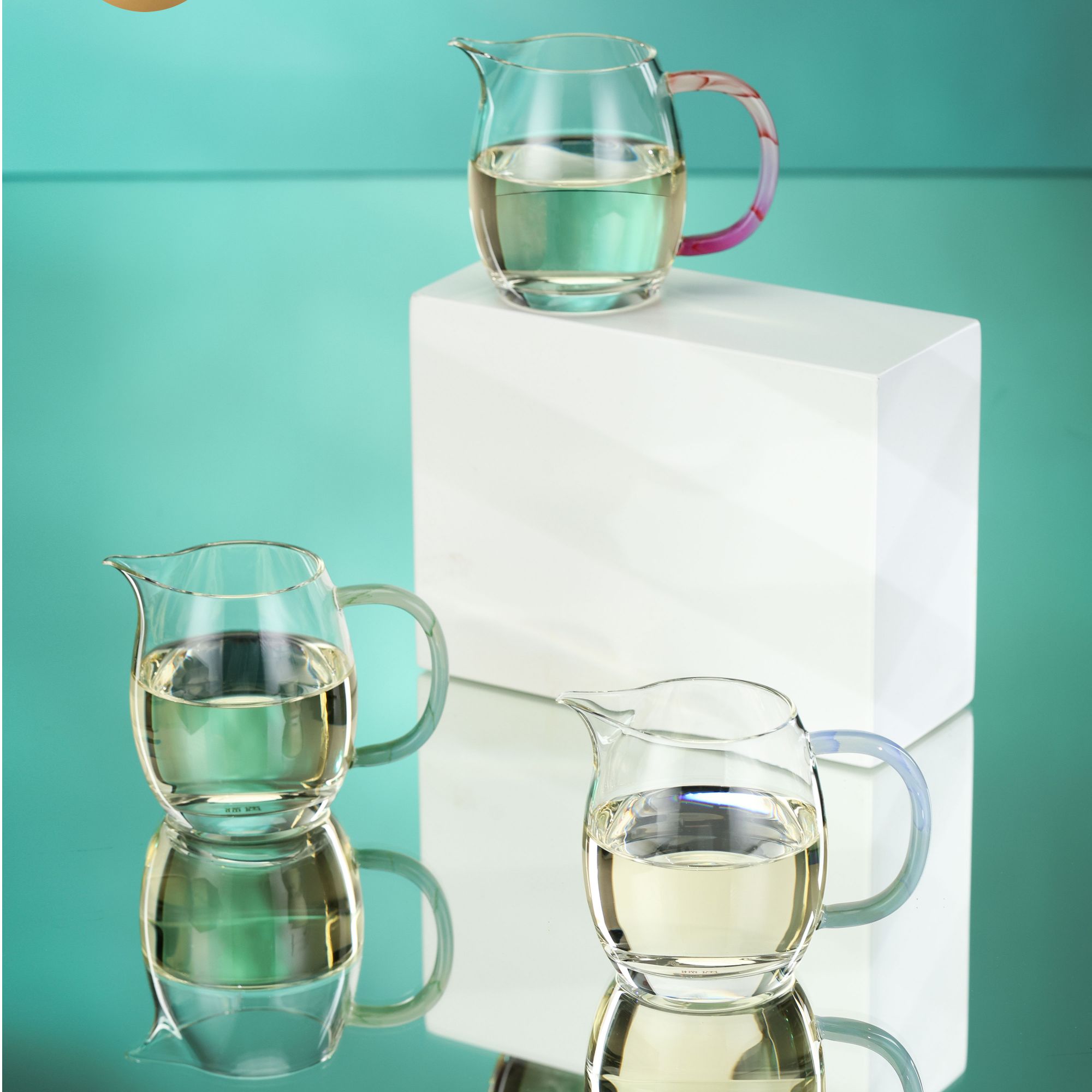 禾器凤翎·澄然茶海（云水纹）紫金标揽遇中式公道杯建议容量：300ml