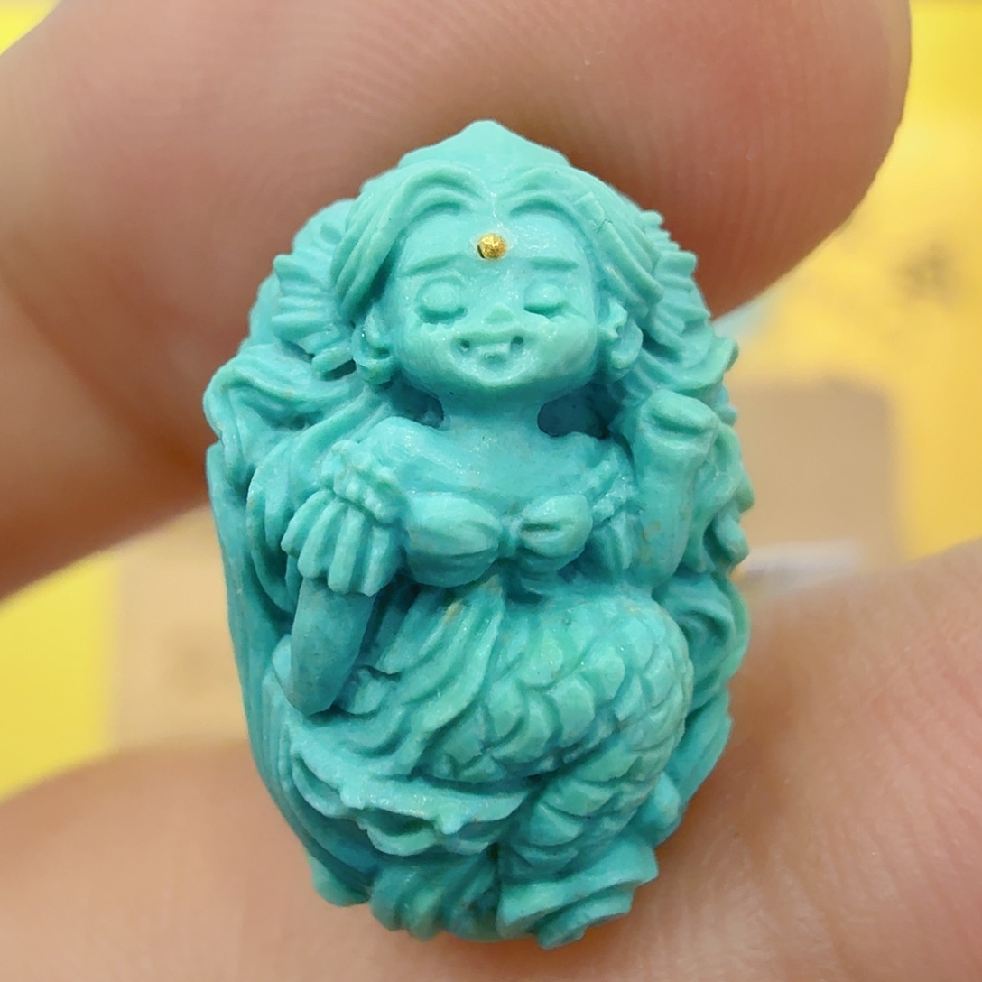 绿松石未镶嵌珠宝奇石