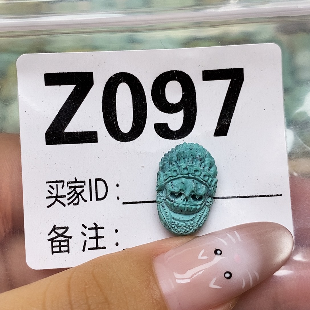 雪***宝绿松石未镶嵌配饰