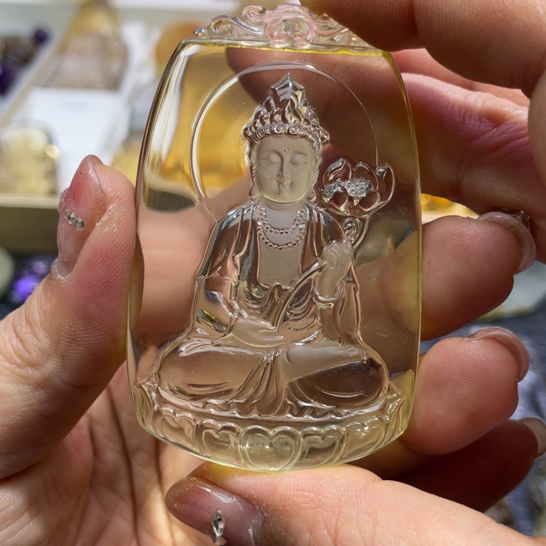 水晶颈饰未镶嵌定制