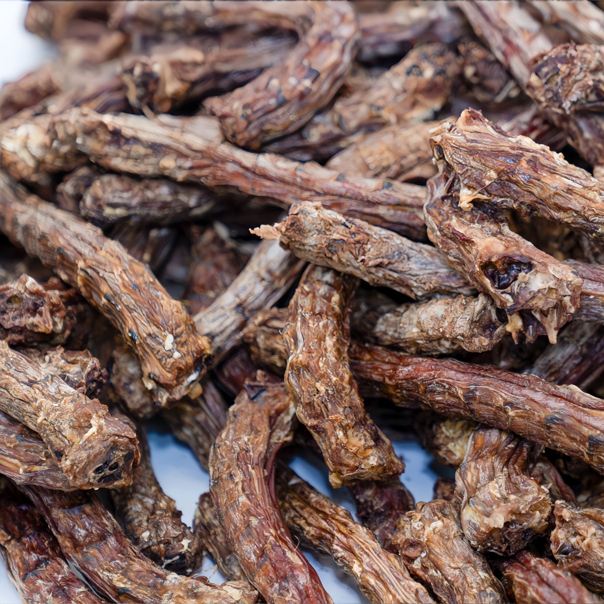 烘干鸭脖10根-手工自制烘干鸭脖磨牙狗狗零食零食训练肉干