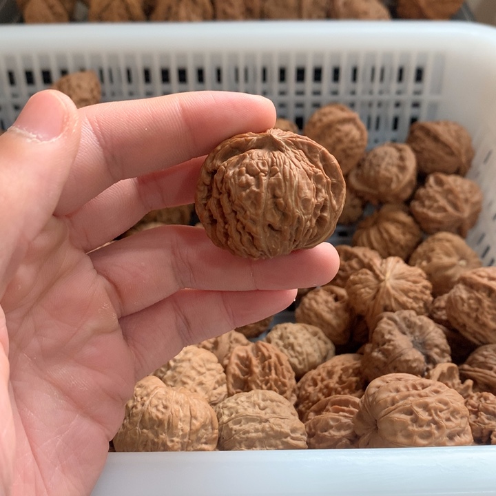 方***5把件文玩核桃四座楼