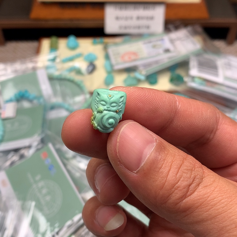 【闪购商品】未镶嵌绿松石颈饰17