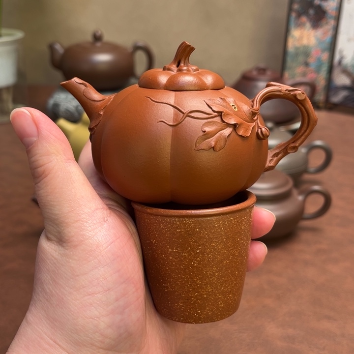 茶壶紫砂傲**星南瓜