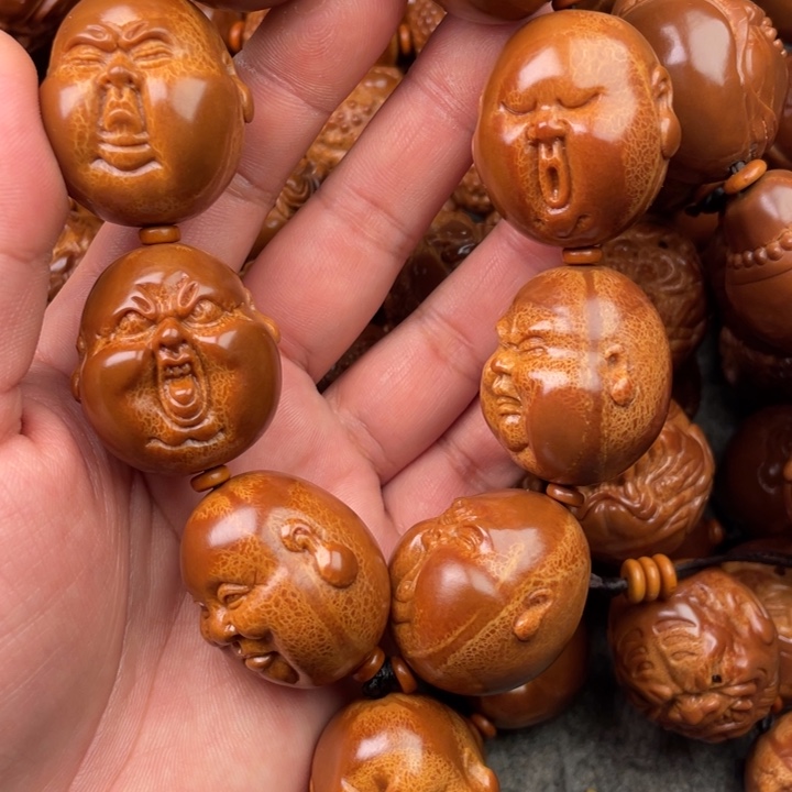 橄榄核手串你***…橄榄核手持