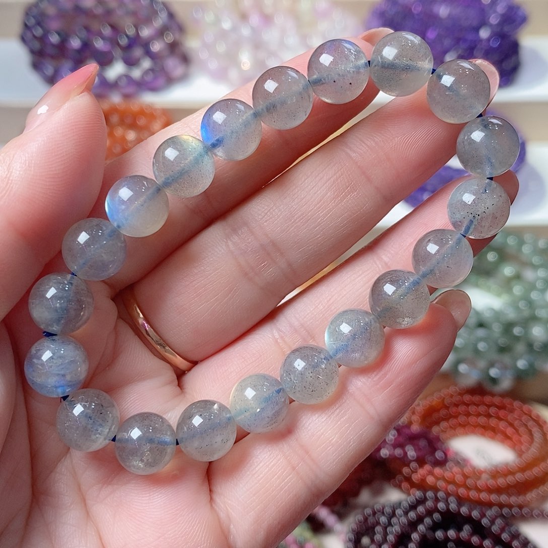 未镶嵌手串拉长石25.3