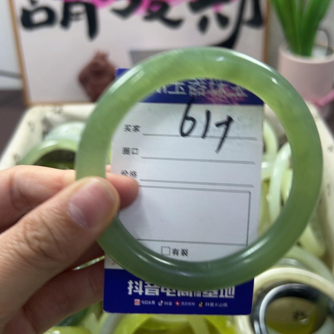 蛇纹石玉手镯未镶嵌284