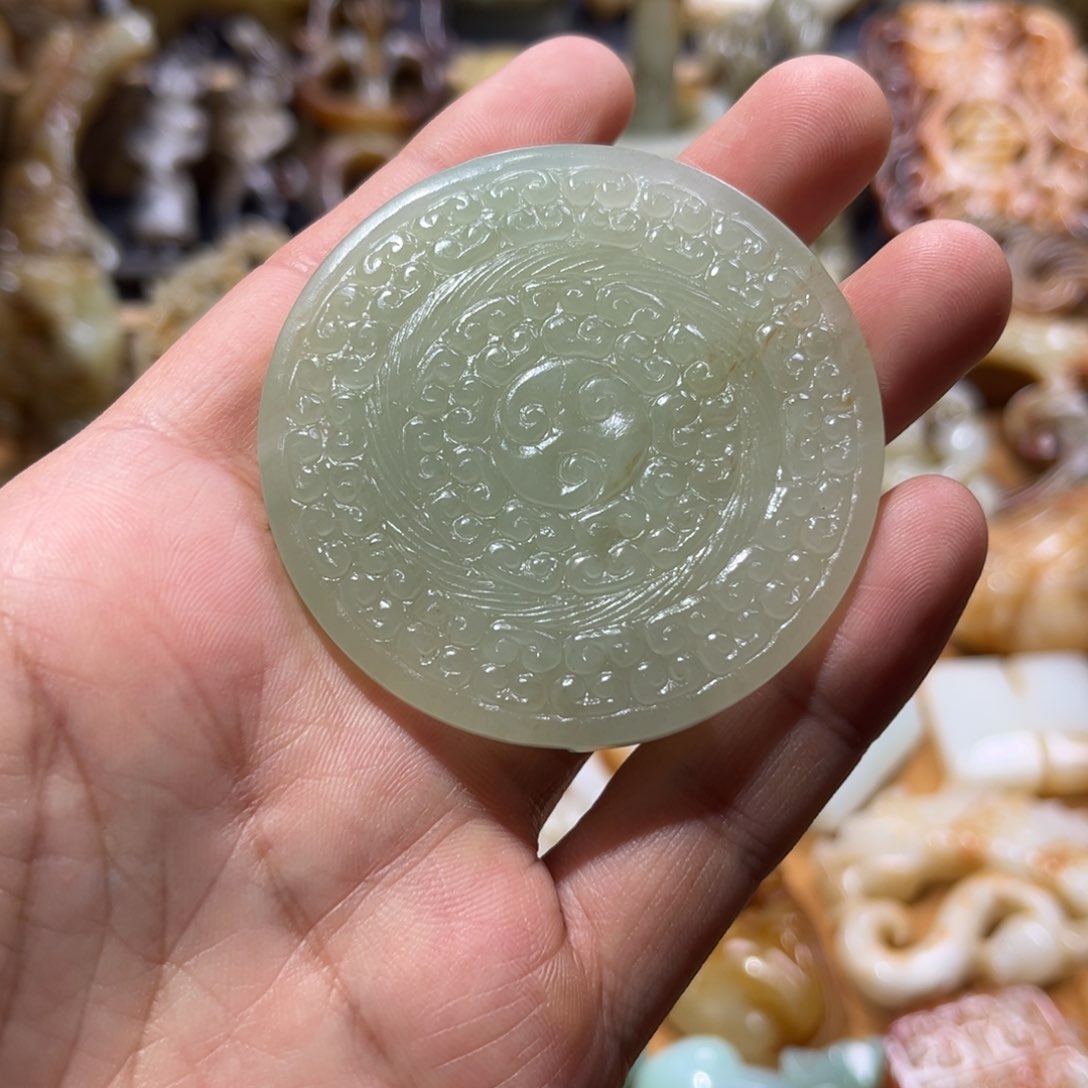 和田玉把件未镶嵌