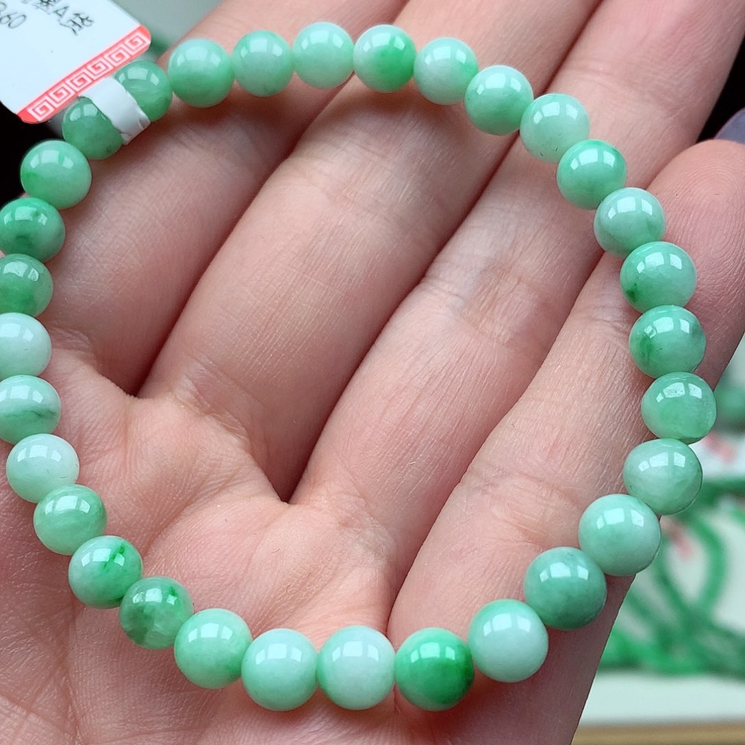 翡翠未镶嵌毛衣链翡翠