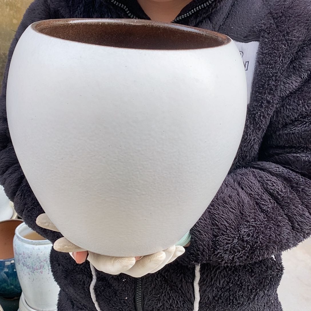 紫砂花盆正品口20高24