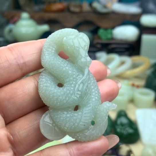 和田玉挂件未镶嵌