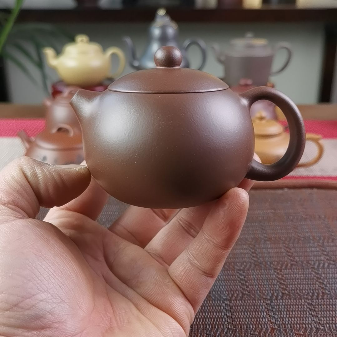 紫砂茶壶紫泥西施180CC