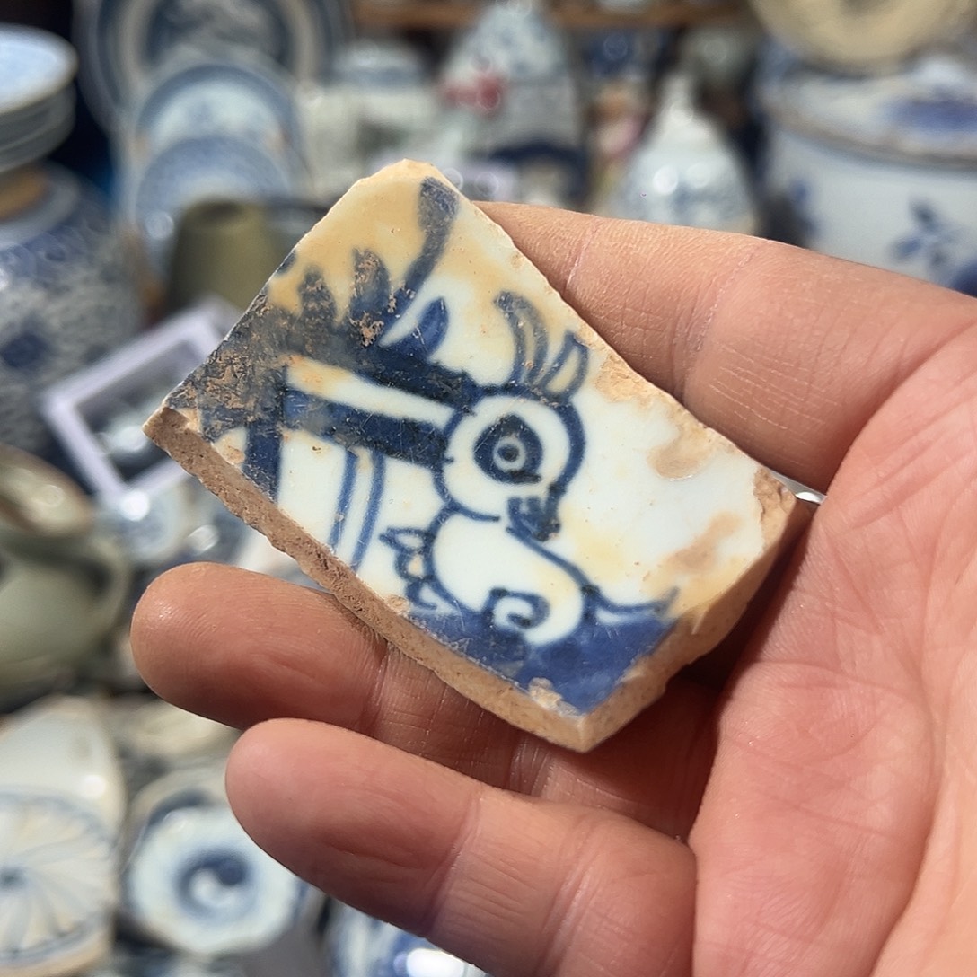 清***居瓷片瓷片标本，全场包邮